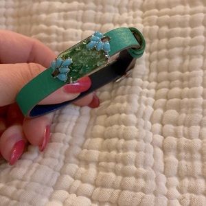 Green and jade bracelet